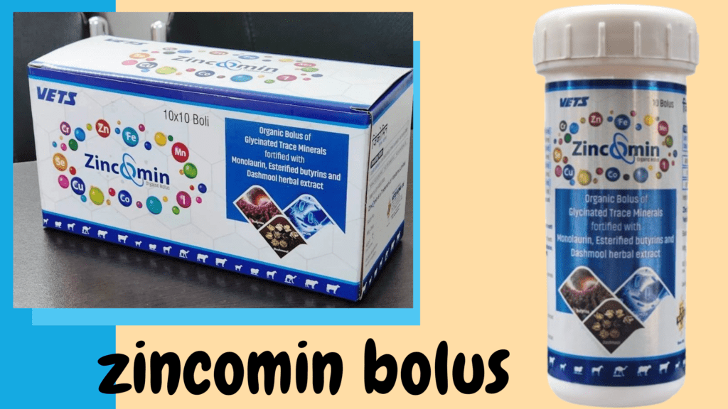 Zincomin bolus Veterinary uses in hindi